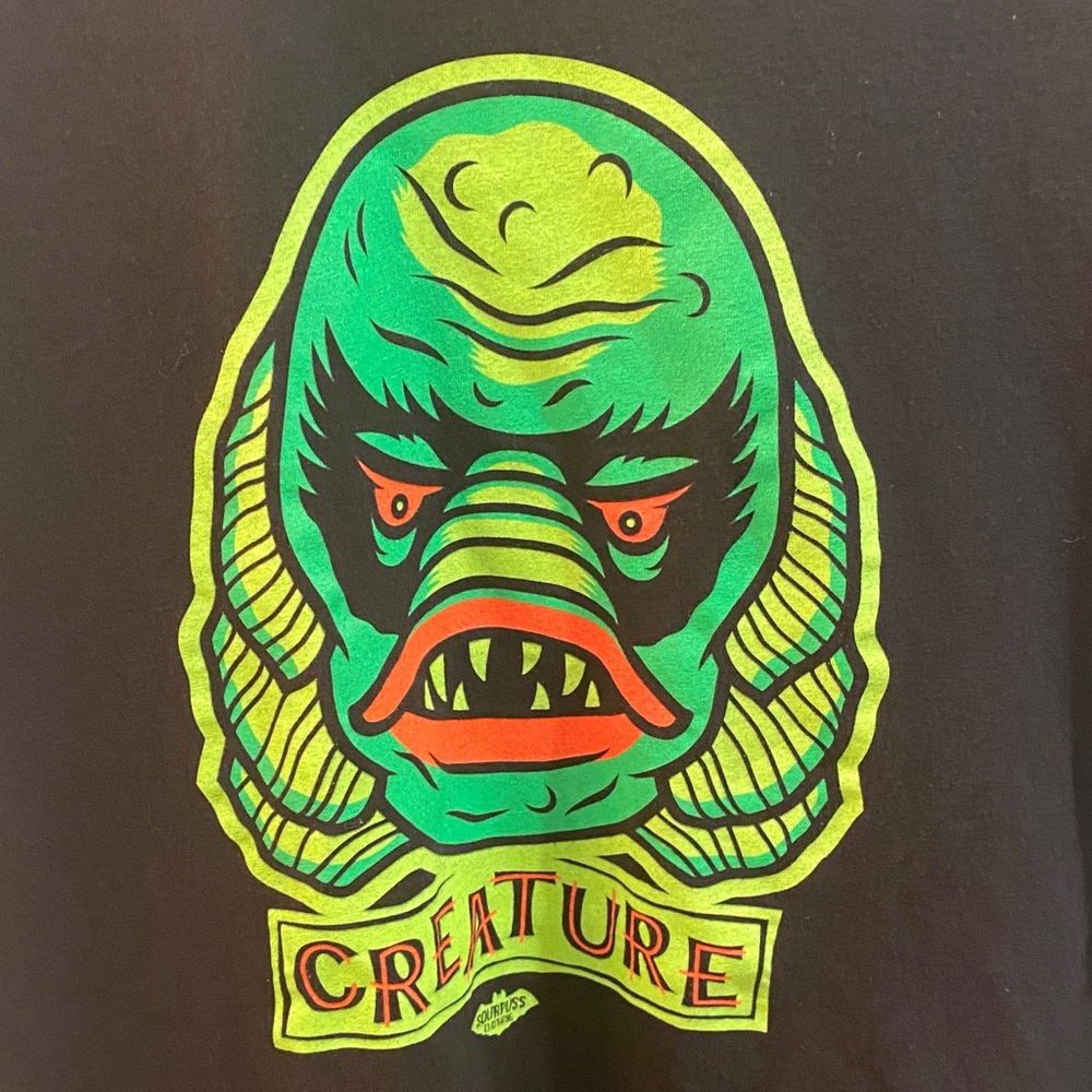 Sourpuss clothing The Creature women’s t-shirt SZ XXL